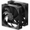 HAVN H18 DUAL PACK BLACK 180MM A-RGB METAL CORE CASE FAN