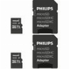 PHILIPS ULTRA SPEED MICRO SDHC 2-PACK 32GB CLASS 10 UHS-I U1 + ADAPTER FM32MP45D/00