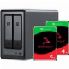 UGREEN DXP2800 + 2 X 4TB HDD SEAGATE IRONWOLF BUNDLE NAS