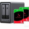 UGREEN DXP2800 + 2 X 6TB HDD SEAGATE IRONWOLF BUNDLE NAS