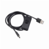 AKASA AK-CBUB57-15BK USB 2.0 TYPE-A TO TYPE-C CABLE WITH SWITCH 1.5M