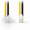 NEDIS CCGP74310VA015 INTERNAL POWER CABLE P4 MALE - P4 FEMALE 0.15 M VARIOUSC