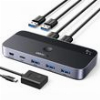 UGREEN CM662 SHARING SWITCH BOX 3X USB-A 3.0 + TYPE-C + MINI USB BLACK
