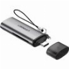 UGREEN TYPE-C CARD READER CM184 SD + MICROSD GREY