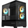 CASE GIGABYTE C201 CASE PANORAMIC MATX + 3 ARGB FANS