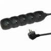 ESPERANZA ELK208K POWER STRIP 5 ΜΠΡΙΖΕΣ 3M BLACK