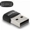 DELOCK ΜΕΤΑΤΡΟΠΕΑΣ USB-A MALE ΣΕ USB-C FEMALE 1ΤΜΧ 60002