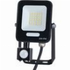 EUROLAMP ΠΡΟΒΟΛΕΑΣ LED 20W SMD ΜΕ ΠΕΡΙΣΤΡΕΦΟΜΕΝΟ ΑΝΙΧΝΕΥΤΗ ΚΙΝ ΜΑΥΡΟΣ IP54 4000K PLUS