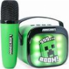 OTL - MINECRAFT POPSING LED LIGHT UP WIRELESS KARAOKE SPEAKER WITH MICROPHONE