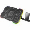 ESPERANZA EGC107 RGB ILLUMINATED GAMING NOTEBOOK COOLING PAD WITH MOBILE PHONE STAND BREVA