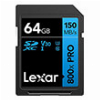 LEXAR HIGH-PERFORMANCE 800X PRO 64GB SDXC UHS-I C10 U3 V30 BLUE SERIES LSD0800P064G-BNNNG