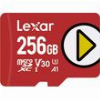 LEXAR PLAY 256GB MICRO SDXC UHS-I U3 V30 A1 LMSPLAY256G-BNNNG