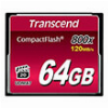 TRANSCEND COMPACTFLASH 800 64GB UDMA7 MLC NAND FLASH TS64GCF800
