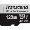 TRANSCEND ULTRA PERFORMANCE USD340S MICRO SDXC 128GB U3 V30 A2 TS128GUSD340S