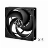 FAN ARCTIC P12 PRESSURE-OPTIMISED 120MM CASE FAN VALUE PACK 5PCS