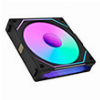 LIAN LI UNI FAN INFINITY SL-INF 120 REVERSE BLADE BLACK - ARGB PWM CASE FAN (1PCS) NO CONTROLLER