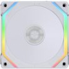 LIAN LI UNI FAN SL 120 V2 REVERSE BLADE SL120V2 WHITE - ARGB PWM CASE FAN (1PCS) NO CONTROLLER