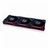 LIAN LI UNIFAN TL LCD 120 -3PCS BLACK (TRIPLE PACK INCLUDE CONTROLLER) - CASE FAN