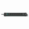 BRENNENSTUHL 1951160602 PREMIUM-LINE EXTENSION SOCKET 6-WAY BLACK