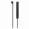 HAMA 223184 POWER STRIP, 5-WAY, 2 X USB-A 17 W, SWITCH, 1.4 M, BLACK