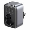 SOCKET WITH 2XUSB+1ΧTYPE-C UGREEN 90613