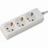 ΠΟΛΥΠΡΙΖΟ V03B ALFAONE 3 ΘΕΣΕΙΣ ΧΩΡΙΣ ΔΙΑΚΟΠΤΗ 3X1,5MM 1,5M ΛΕΥΚΟ