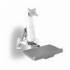 RAIDSONIC ICY BOX IB-MS600-W WALL MOUNT 24'' WITH ADDITIONAL MOUSE/KEYBORD WORKSPACE