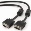 CABLEXPERT CC-PPVGA-5M-B PREMIUM DUAL SHIELDED VGA CABLE WITH FERRITE CORES 5M BLACK