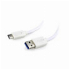 CABLEXPERT CCP-USB3-AMCM-6-W USB 3.0 AM TO TYPE-C CABLE (AM/CM) 1.8M WHITE