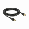 DELOCK 85661 DISPLAYPORT CABLE 8K 60 HZ 3 M DP 8K CERTIFIED