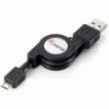 EQUIP 128595 USB 2.0 CABLE A/M -> MICRO B/M RETRACTABLE 1M