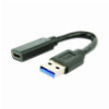 GEMBIRD A-USB3-AMCF-01 USB 3.1 AM TO TYPE-C FEMALE ADAPTER CABLE 10 CM BLACK
