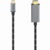 HAMA 200507 VIDEO CABLE USB-C PLUG - HDMI? PLUG ULTRA-HD 4K@60 HZ ALU 1.50 M