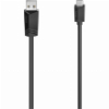 HAMA 200631 CABLE USB-C PLUG - USB 2.0 A PLUG 0.75 M BLACK