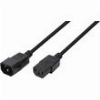 LOGILINK CP110 POWER CORD EXTENSION IEC 60320 MALE/FEMALE 3M BLACK
