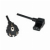 LOGILINK CP117 POWER CORD SCHUKO STRAIGHT - C13 90° 2M BLACK