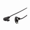 LOGILINK CP134 POWER CORD EURO 90° - EURO8 90° 0.75M BLACK
