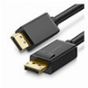 UGREEN CABLE DISPLAYPORT 1.2 4K/60HZ 1M DP102 1M BLACK 10244