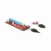 DELOCK 41423 RISER CARD PCI EXPRESS X1 > X16 WITH 60 CM USB CABLE