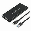 QOLTEC 51854 HARD DRIVE ENCLOSURE M.2 SATA SSD NGFF