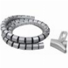 LOGILINK KAB0014 CABLE SPIRAL WRAPPING BAND 1.5M GRAY