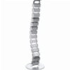 LOGILINK KAB0065 CABLE CHANNEL FLEXIBLE 800 X 68 MM (18 JOINTS) SILVER