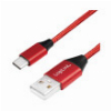 LOGILINK CU0148 USB 2.0 CABLE USB-A MALE TO USB-C MALE 1M RED