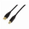 LOGILINK UA0264 USB 2.0 ACTIVE REPEATER CABLE USB A-MALE - USB B-MALE 10M BLACK