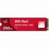 SSD WESTERN DIGITAL SN700 RED NAS 250GB NVME PCIE GEN 3.0 X4 M.2 2280 WDS250G1R0C