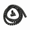 MACLEAN MCTV-676B CABLE ORGANISER COVER 25MM 2M BLACK