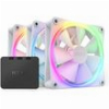 ΑΝΕΜΙΣΤΗΡΑΚΙ NZXT F120 RGB WHITE 3-PACK ΜΕ CONTROLLER RF-R12TF-W1