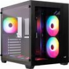 CASE AEROCOOL DRYFT-BK-V1 MIDI TOWER TEMPERED GLASS BLACK