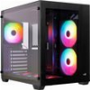 CASE AEROCOOL DRYFT-BK-V2 MIDI TOWER TEMPERED GLASS BLACK