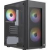 CASE AEROCOOL HEXFORM G-BK-V2 MINI TOWER WINDOW BLACK